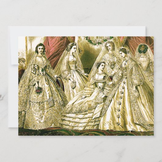 Carte Antique Mariage (Devant)