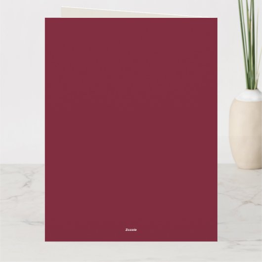 Carte Antique Noël Spiraea Palmata (Dos)