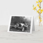 Carte Antique Roadster, 1911 (Fleur jaune)