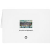 Carte antique Saint Louis Missouri Mississippi (Dos Horizontal)