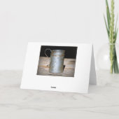 Carte Antique Tin Cups Frère Joyeux Anniversaire (Dos)