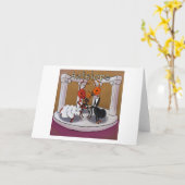 Carte Ants Elope Rick London Funny Comédie (Fleur jaune)