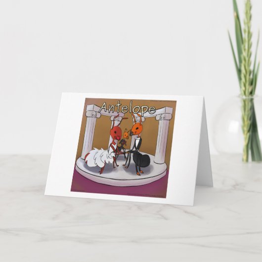 Carte Ants Elope Rick London Funny Comédie (Devant)