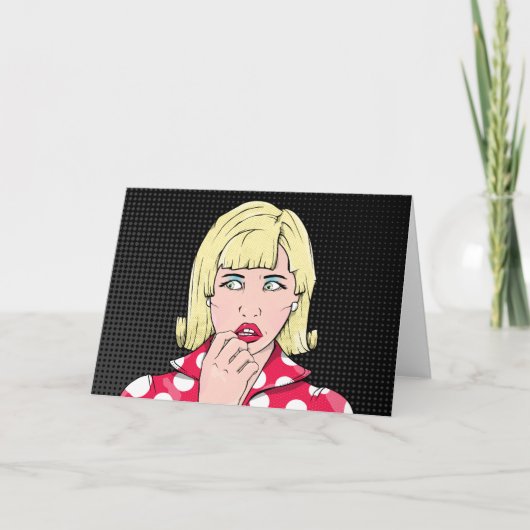 Carte Anxiety Woman (Devant)