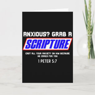 Carte Anxieux_ Saisir l'Écriture Chrétienne Santé Mental