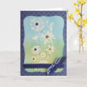 Carte Any occasion card 1 - customize the text (Fleur jaune)