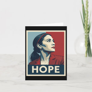 Carte Aoc Alexandria Ocasio Cortez 2028 Pour Président -