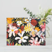 Carte Août Macke peinture, Tapis de fleurs (Debout devant)