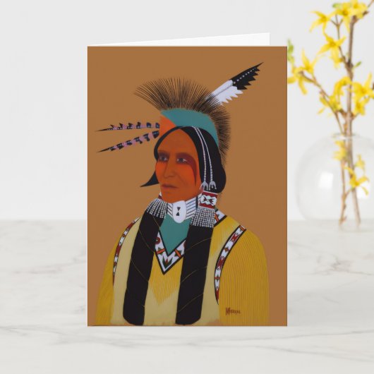 Carte Apache Ben (Fleur jaune)