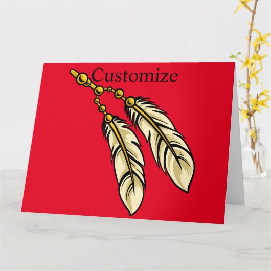 Carte Apache Feathers Thunder_Cove (Fleur jaune)