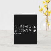 Carte Aperture Labs Jump Into The Rtal For Science Funny (Fleur jaune)