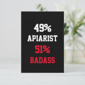 Carte Apiariste Badass (Debout devant)