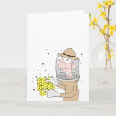 Carte Apiculteur (Fleur jaune)