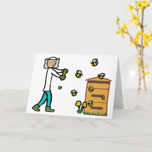 Carte Apiculture (Fleur jaune)