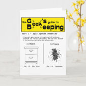 Carte Apiculture geek (Vue d'ensemble du système) - Cart (Fleur jaune)