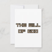 Carte Apocalypse 3:20 KJV Bible Écriture Salutation (Dos)