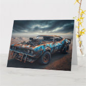 Carte Apocalypse Classic Chevy Camaro (Fleur jaune)