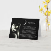 Carte Apologie (Fleur jaune)