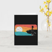 Carte Appalachian Trail Retro Mcafee's Knob Randonnée (Fleur jaune)