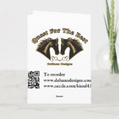 Carte Appaloosa Spirit Sud-Ouest (Dos)