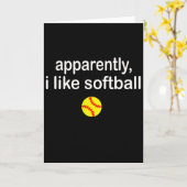 Carte Apparemment j'aime Softll _2 (Fleur jaune)