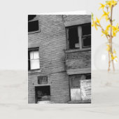 Carte Appartement abandonné pour le loyer (Fleur jaune)