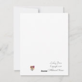 Carte Appartement Denim Valentine Très Bleu (Dos)