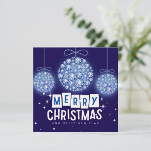 Carte Appartement Diamond Christmas Orament