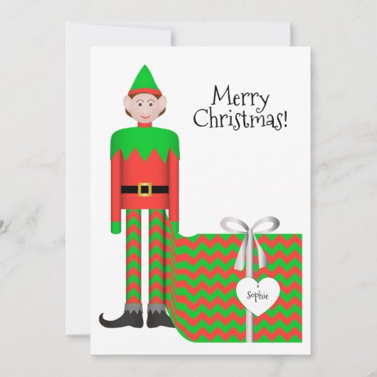Carte Appartement Elf Christmas - Forfait Cadeau C (Devant)