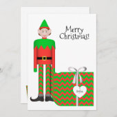 Carte Appartement Elf Christmas - Forfait Cadeau C (Devant / Derrière)