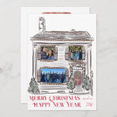 Carte Appartement Maison de Noël (Devant / Derrière)