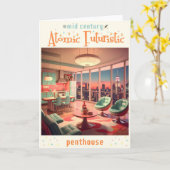 Carte Appartement penthouse futuriste atomique (Fleur jaune)