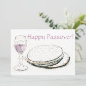 Carte Appartement Pesach Pesach de bienvenue en an (Debout devant)