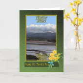 Carte Appartements de boue de rivière de Conwy jour de (Fleur jaune)