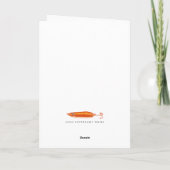 Carte Appât de pêche Bonne fête des pères (Dos)