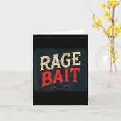 Carte Appât de rage cool Look (Fleur jaune)