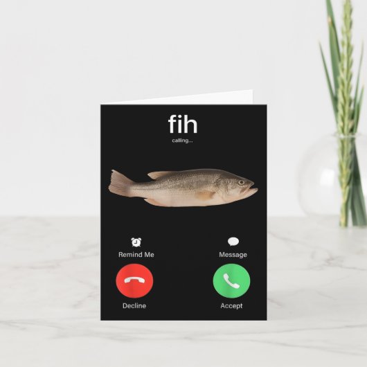 Carte Appel Fih Me Rappeler Message Refuser Accepter Tél (Devant)
