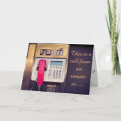 Carte Appel téléphonique (Devant)