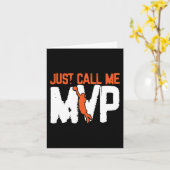 Carte Appelez-moi simplement MVP Basket Player (Fleur jaune)