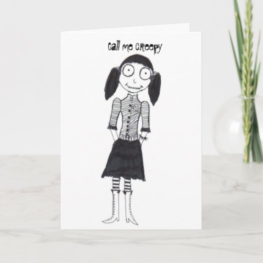 Carte Appelle-moi déplaisant (Devant)