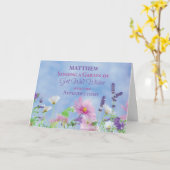 Carte Appendectomie Bonne Fleur sauvage (Fleur jaune)