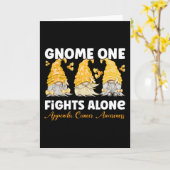 Carte Appendice Cancer Appendice Cancer Cancer Ruban ora (Fleur jaune)