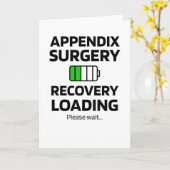 Carte Appendice Récupération chirurgicale | Suppression  (Fleur jaune)