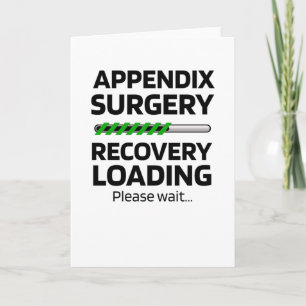 Carte Appendix Surgery Recovery   Appendectomy Removal
