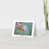 Carte Apple Blossom #P0356 (Dos)