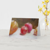 Carte Apple cardent (Fleur jaune)