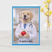 Carte Apple Health  Get Well Card  AA-1 (Fleur jaune)