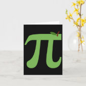 Carte Apple Pi Funny Math Pi Day Pie Plaisanterie Pour M (Fleur jaune)