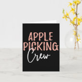 Carte Apple Picking Crew (Fleur jaune)
