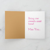 Carte Apportez-moi des bonbons (Intérieur)